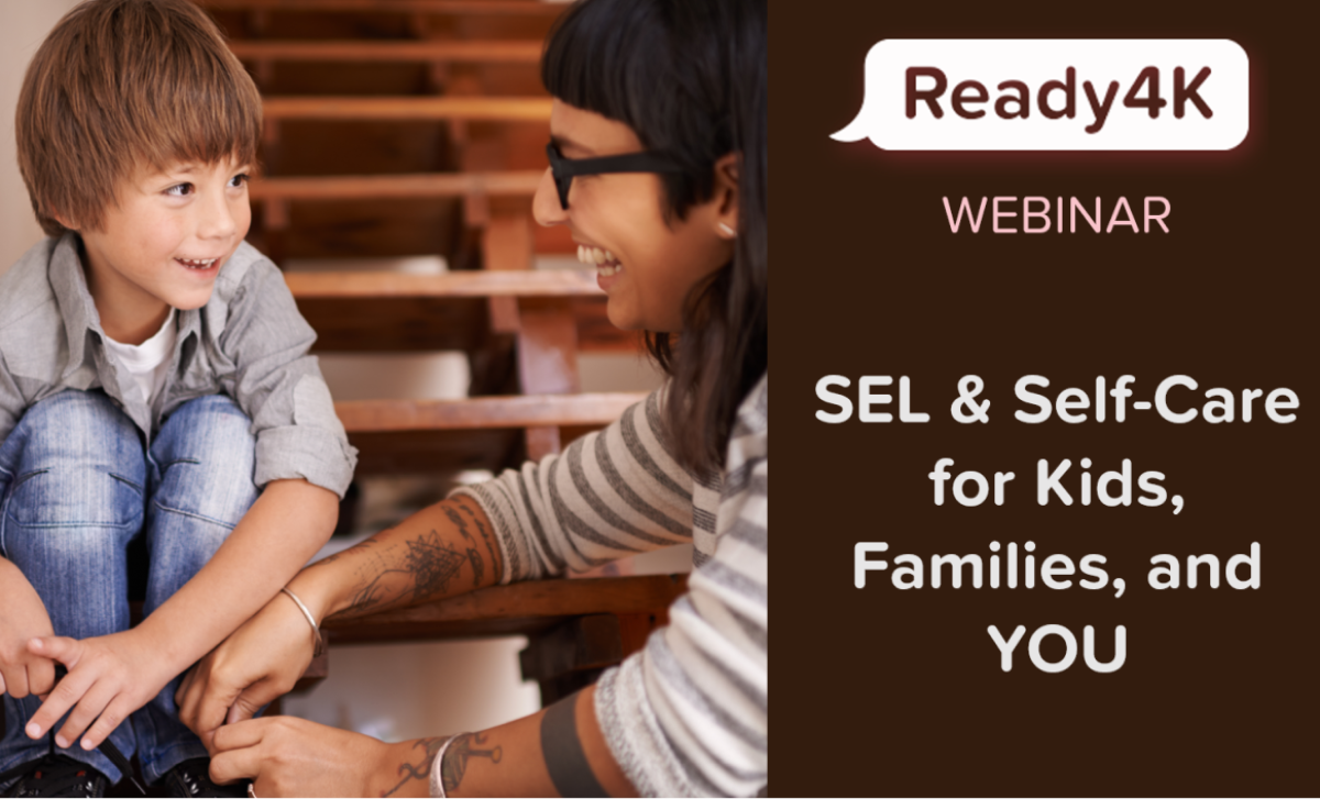 Watch an on-demand webinar about SEL and self-care for kids, families, and YOU. 